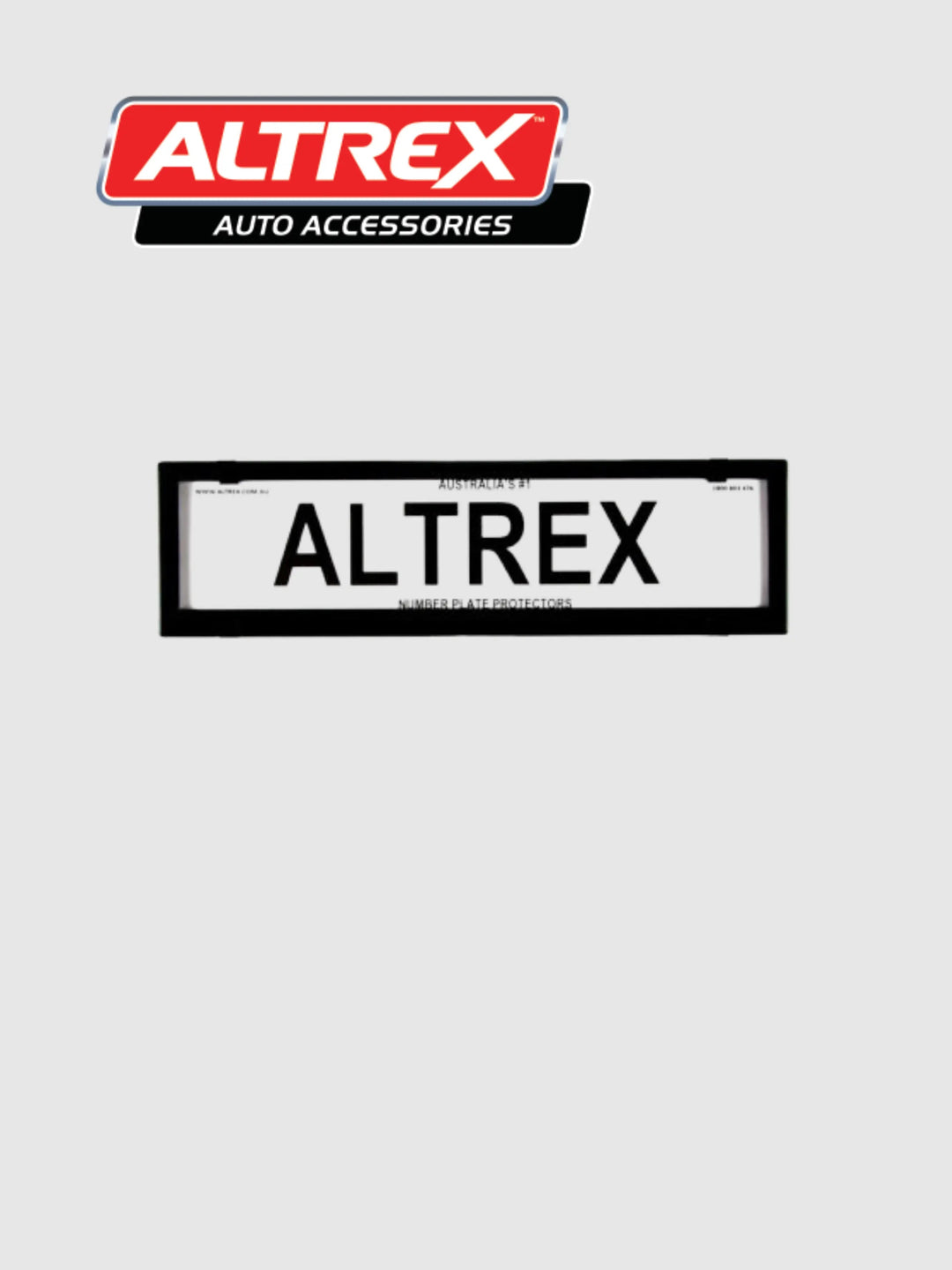 Black Altrex Single Plate Protector