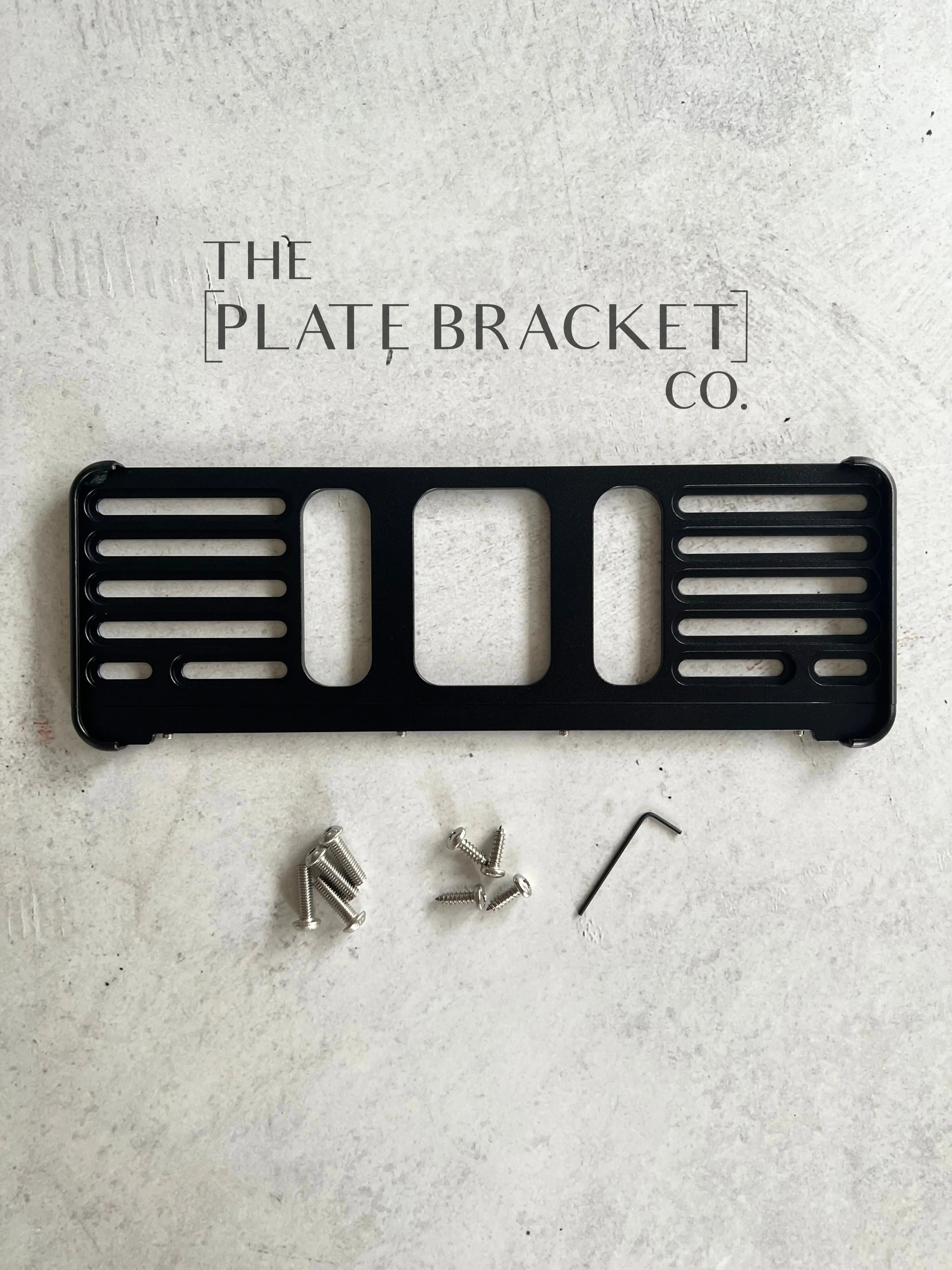 QLD PlateMATE® Prestige Flexi Number Plate Bracket / Holder The Plate