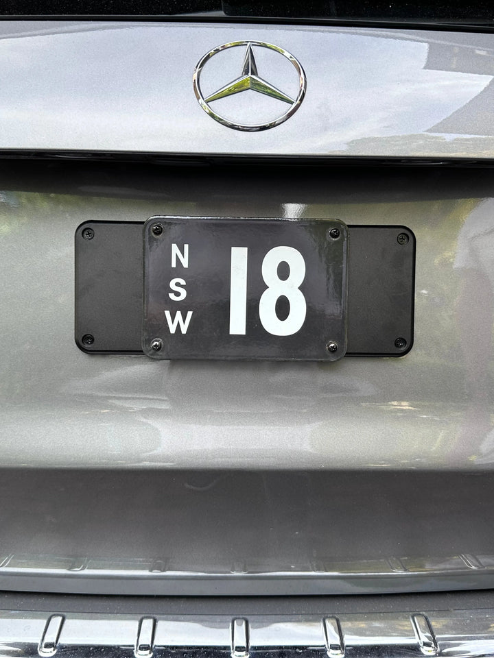 NSW Digit Plate Bracket / Holder