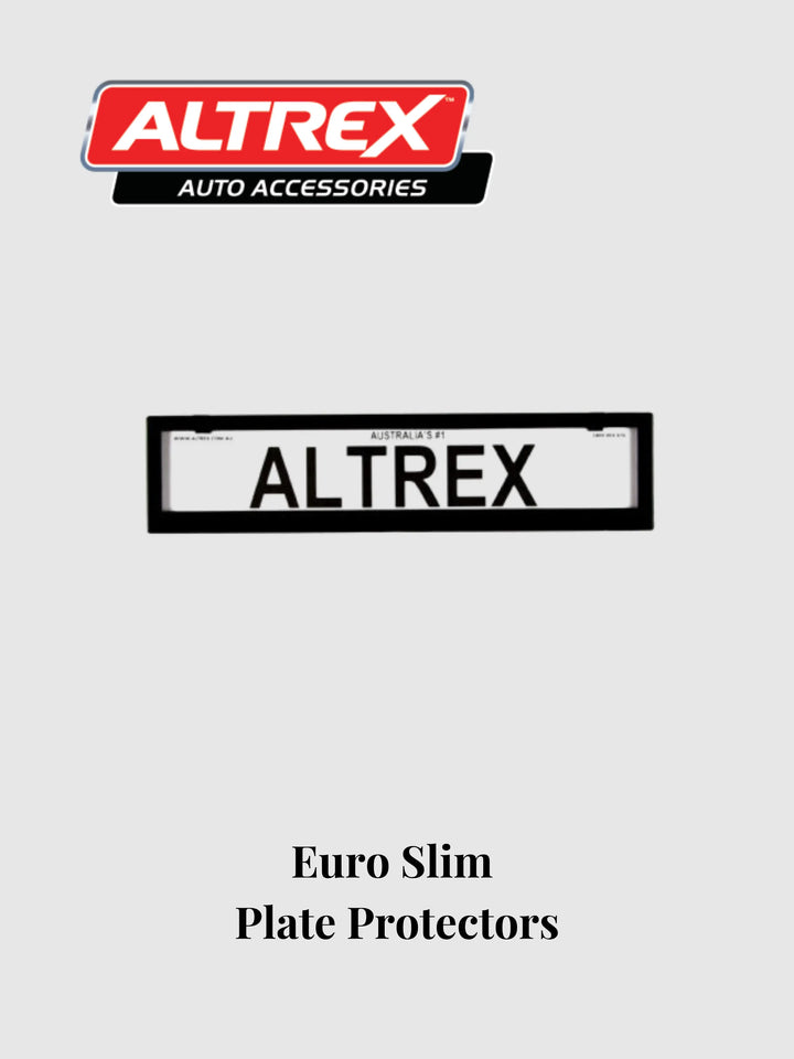 Black Altrex European 84mm Plate Protector