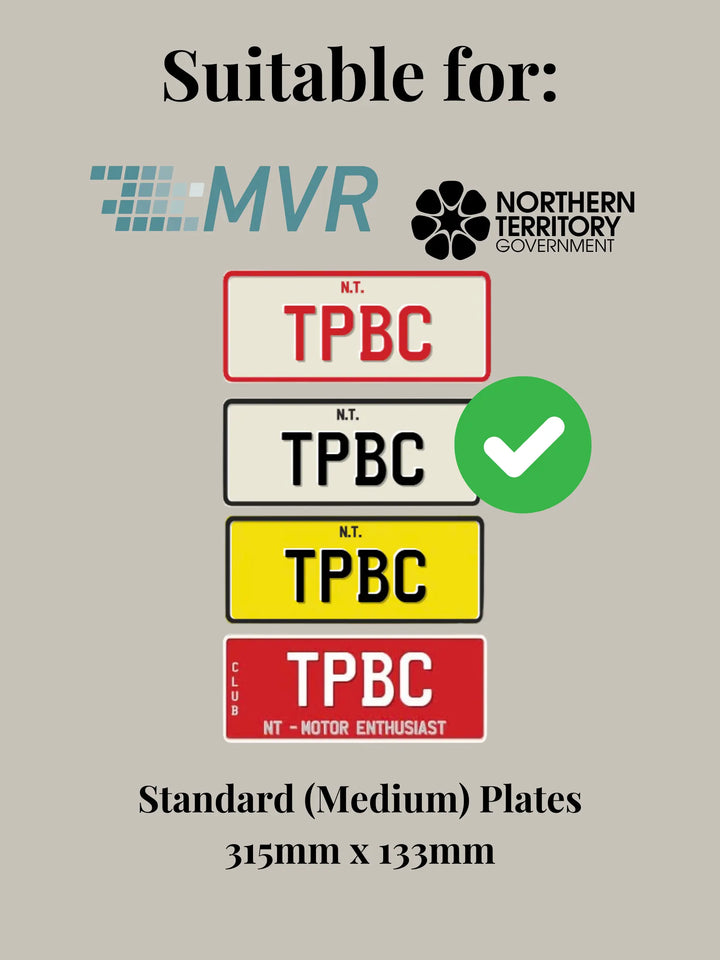 NT Standard (Medium) Plate Bracket / Holder