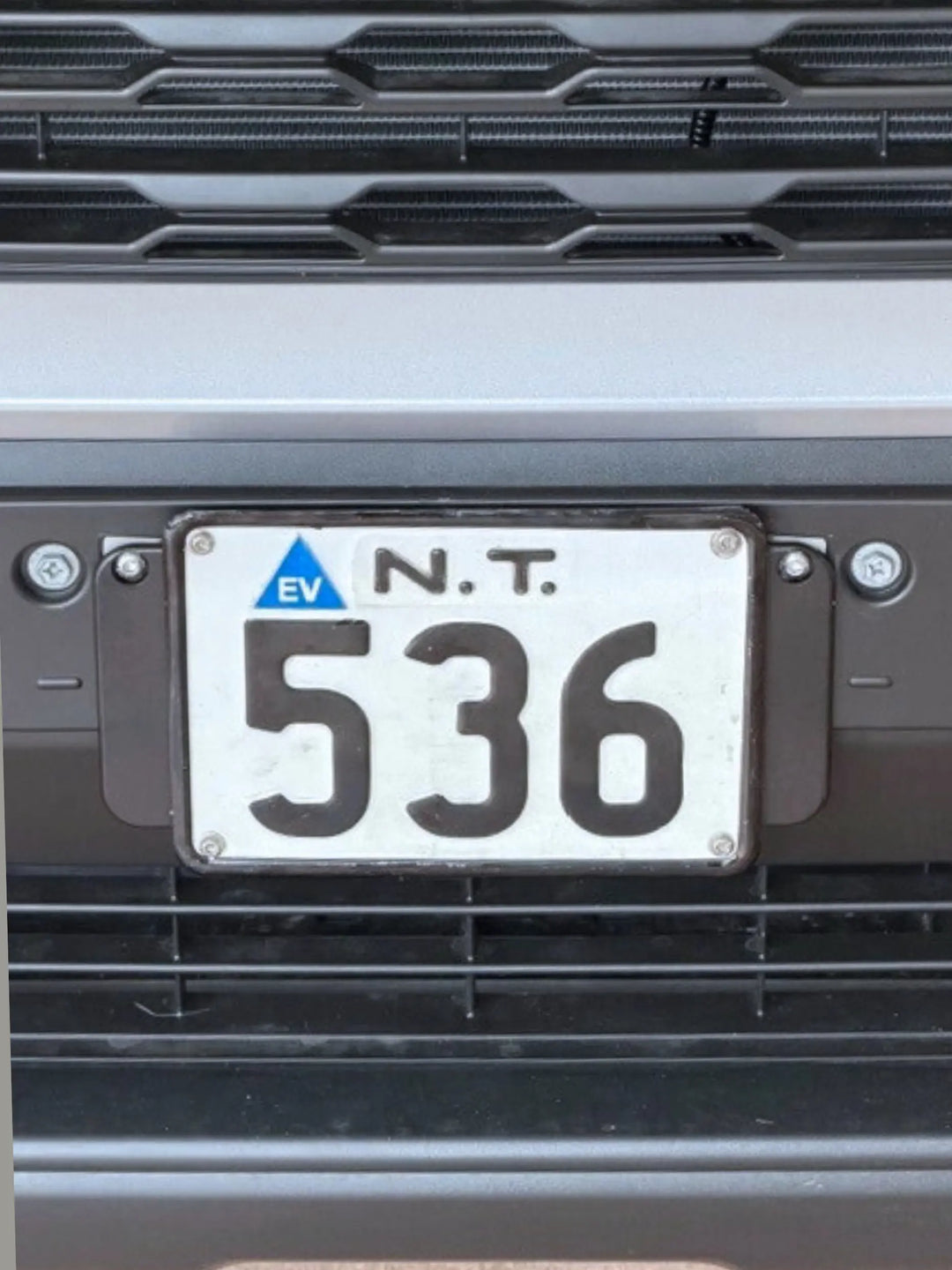NT Standard (Small) Size Number Plate Bracket / Holder