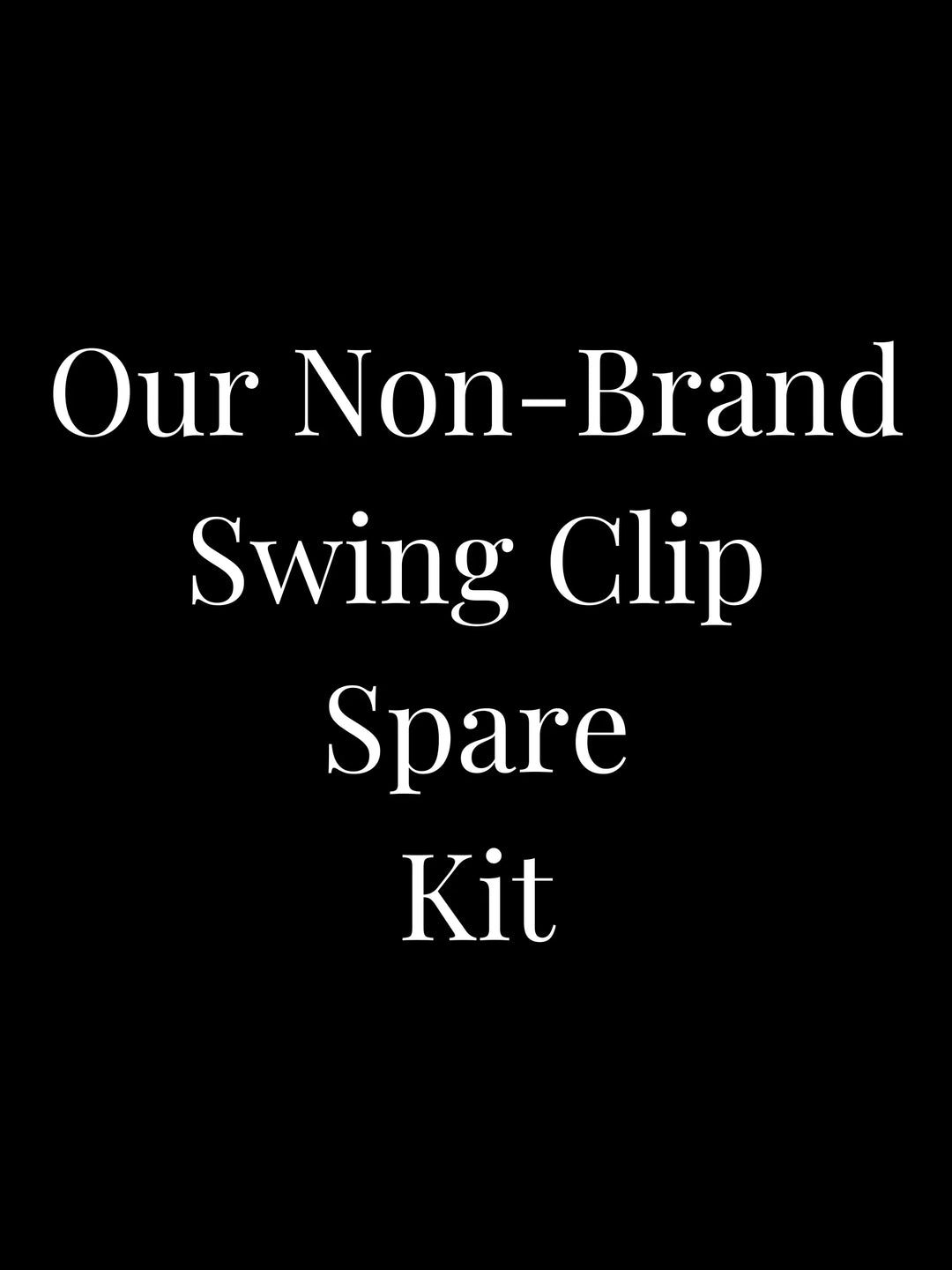 Non Brand Spare Plate Protector Swing Clips