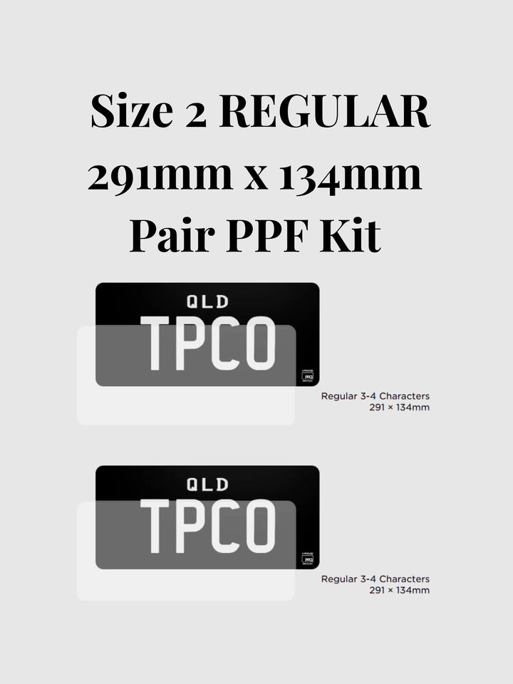 PPQ Flexi Plates Genuine 3M PPF Kit | Pre-Cut Protection Film
