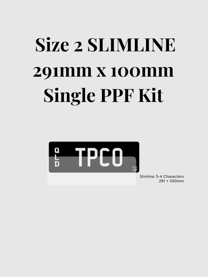 PPQ Flexi Plates Genuine 3M PPF Kit | Pre-Cut Protection Film