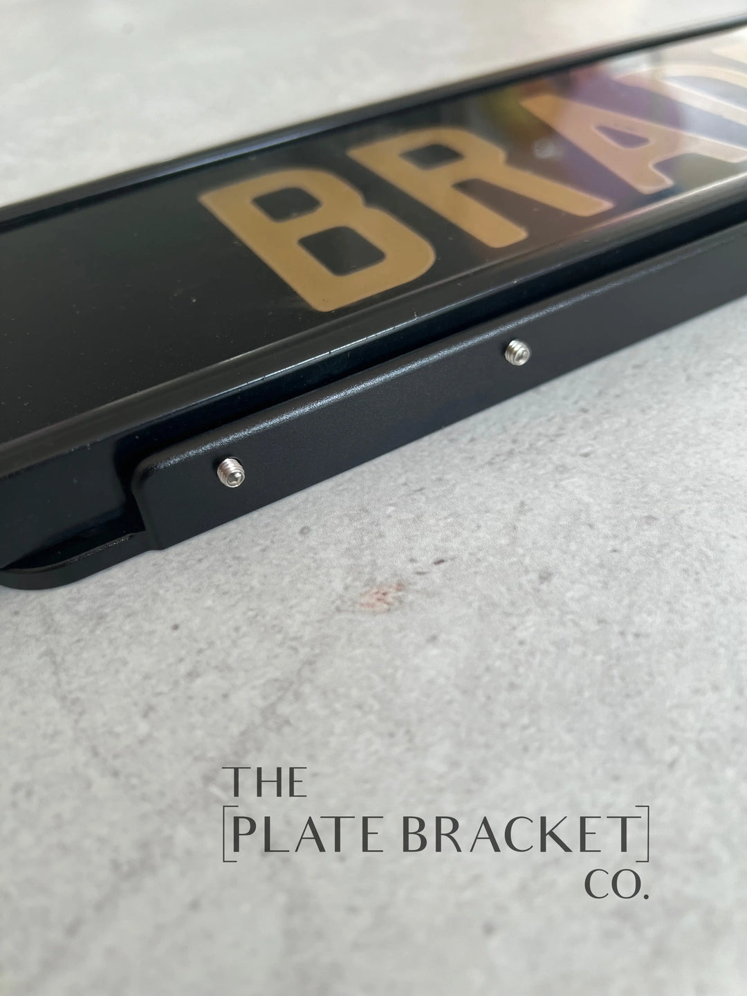 QLD PlateMATE® Prestige Framed Number Plate Bracket / Holder