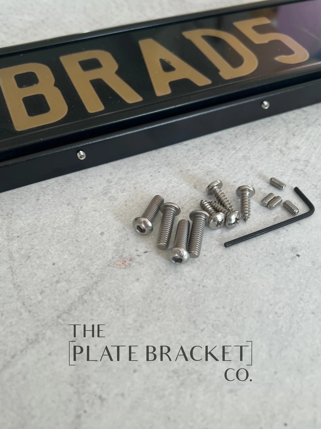 QLD PlateMATE® Prestige Framed Number Plate Bracket / Holder