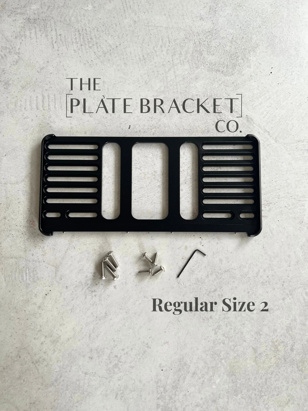 QLD PlateMATE® Prestige Flexi Number Plate Bracket / Holder