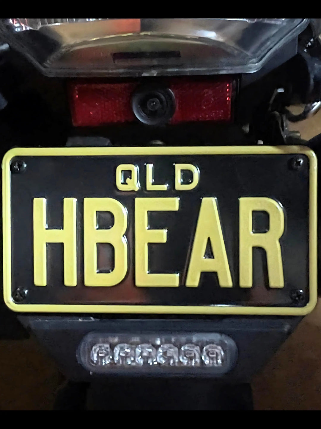 NSW Motorbike Number Plate Bracket/Holder