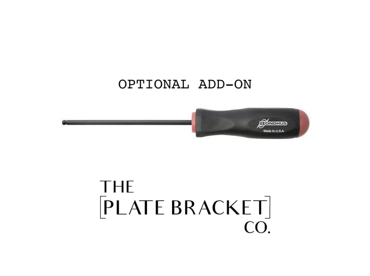 QLD PlateMATE® Prestige Flexi Number Plate Bracket / Holder