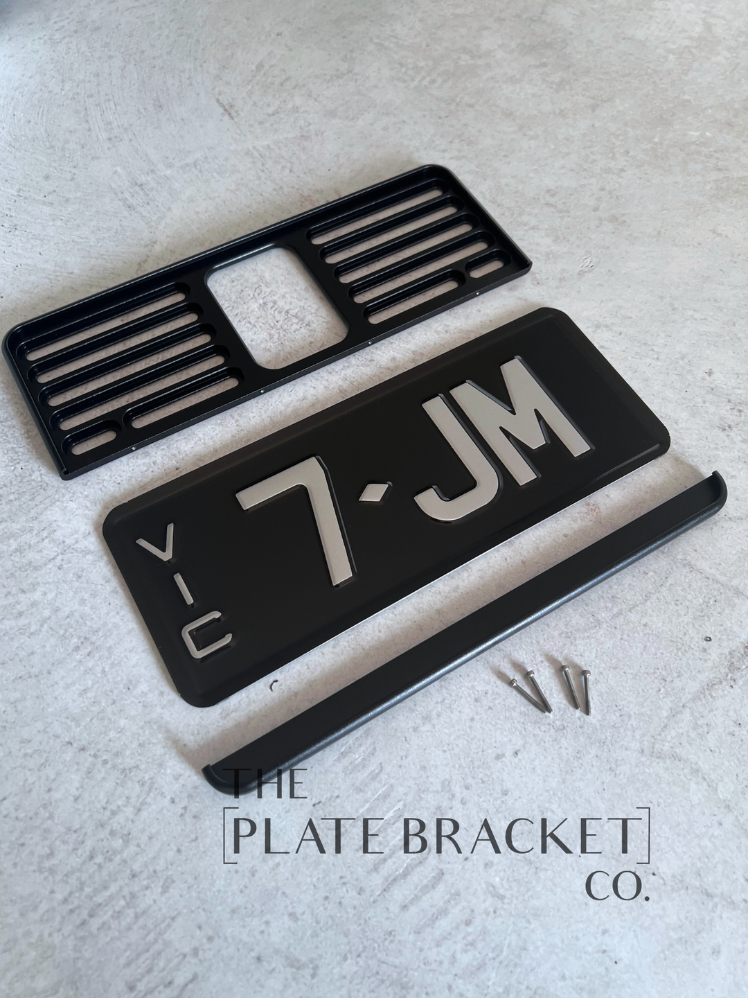 VIC Sleek PlateMate® Signature Number Plate Bracket / Holder