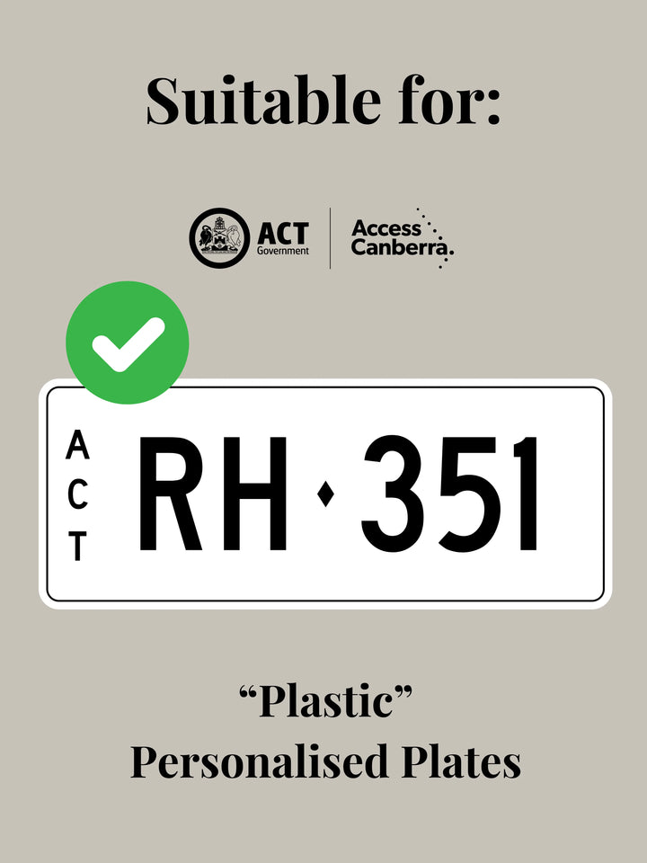 ACT PlateMATE® Prestige Flexi Number Plate Bracket / Holder