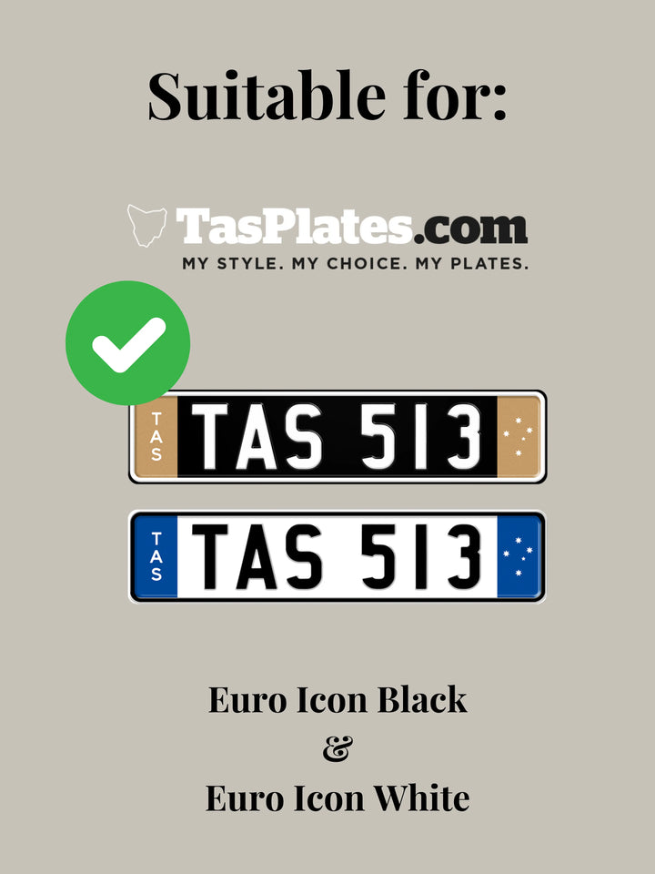 TAS PlateMATE® Euro Style Number Plate Bracket